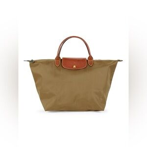 NWOT ⭐️ Longchamp ⭐️ Le Pliage Original Nylon Top Handle Bag – Khaki | Brand New